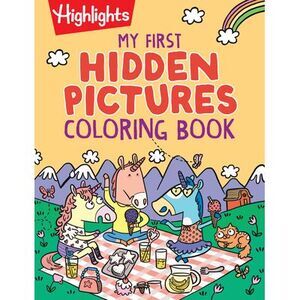 My First Hidden Pictures Coloring Book: Preschool Coloring Book with Highlights